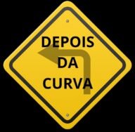 logotipo depois da curva outdoor